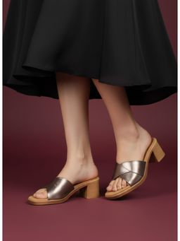 Inc.5 - Womens Pink Party Wear Shape Block heels