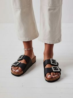 Inc.5 - Womens Black Casual Sandals