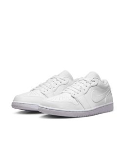 Nike - Mens White Air Jordan 1 Sneakers - 553558-136
