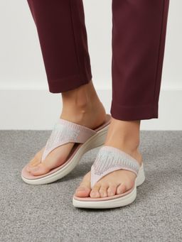 Inc.5 - Womens Peach Casual Embellished Sandals