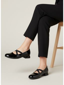 Inc.5 - Womens Black Casual Solid Round Toe Block Heels
