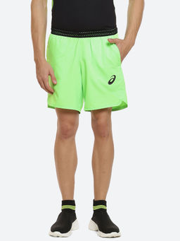 ASICS - Match 7in Green Men Tennis Shorts