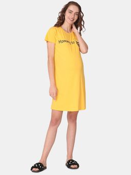 The Mom Store - Mommy To Bee Maternity T- Shirt Dress