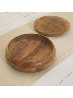 Ellementry - Upper Crust Wooden Roti Box