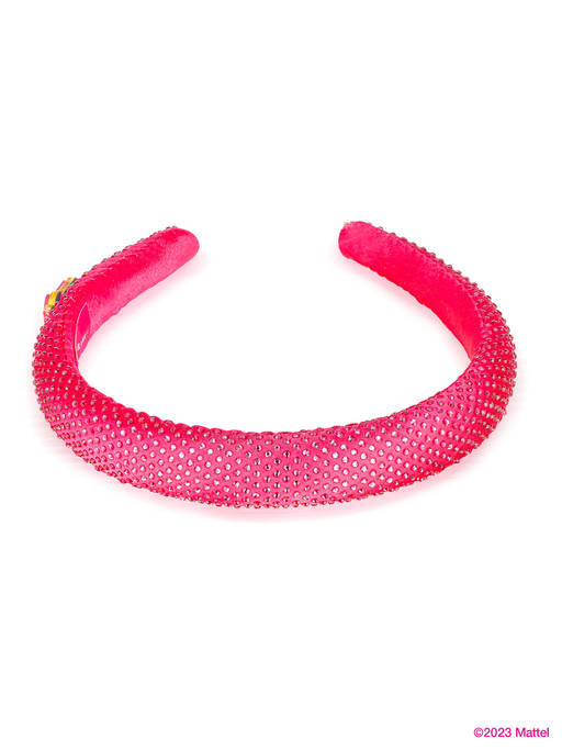 Buy Hair Drama Co. Barbie Rhinestone Puff Hair Band with  display picture 3