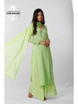 Label Aishwaryrika - Classic Margarita Chikankari Kurta