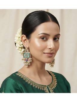 Zoey - Women Pink Toned Drop Earrings