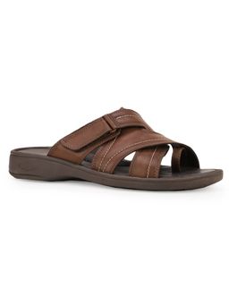Bata - Solid Brown Sandals