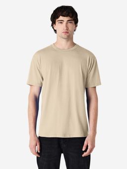 Gildan - Beige Soft Style Midweight Adult T-Shirt