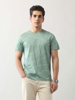 Arrow Newyork - Men's Printed Regular Fit T-Shirt
