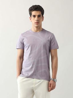 Arrow Newyork - Men's Printed Regular Fit T-Shirt