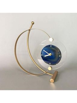 Smokey Cocktail - Metalic Designer Table Clock