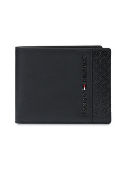 Tommy Hilfiger - Mens Leather Global Coin Wallet Eldred - Black