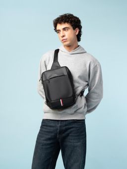 Tommy Hilfiger - Unisex Crossbody Sling Bag Heath - Black
