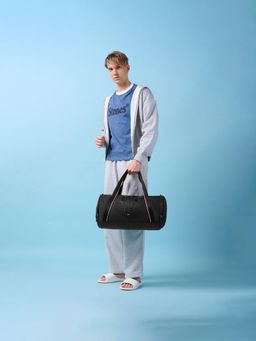 Tommy Hilfiger - Unisex Duffle Bag With Detachable Strap Yandel - Black