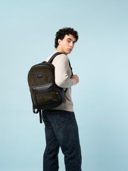 Tommy Hilfiger - Unisex Laptop Backpack Kenny - Olive