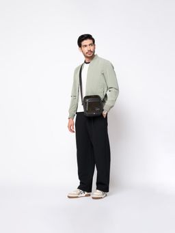 Tommy Hilfiger - Unisex Crossbody Sling Bag Kylan - Olive