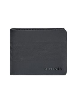 Tommy Hilfiger - Mens Leather Global Coin Wallet Napier - Black