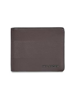 Tommy Hilfiger - Mens Leather Global Coin Wallet Napier - Brown