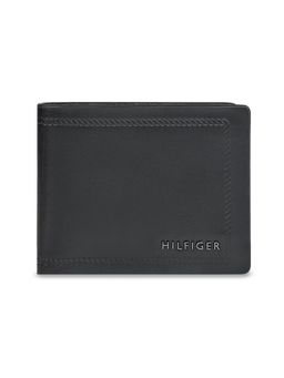 Tommy Hilfiger - Mens Leather Passcase Wallet Pelotas - Black