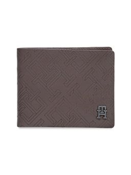 Tommy Hilfiger - Mens Leather Slim Fold Wallet Tavros - Brown