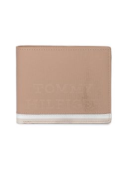 Tommy Hilfiger - Mens Leather Global Coin Wallet Avlona - Khaki