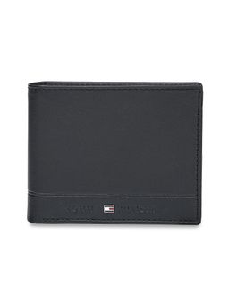 Tommy Hilfiger - Mens Leather Global Coin Wallet Colatina - Black