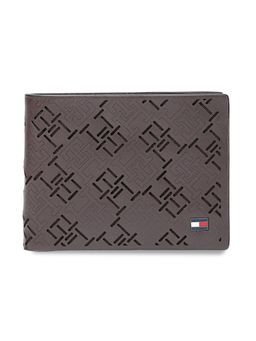 Tommy Hilfiger - Mens Leather Global Coin Wallet Strovolos - Brown