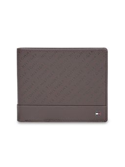 Tommy Hilfiger - Mens Leather Global Coin Wallet Ergates - Brown