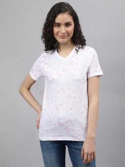 Beverly Hills Polo Club - Mini Balloons Aop V-Neck Tee