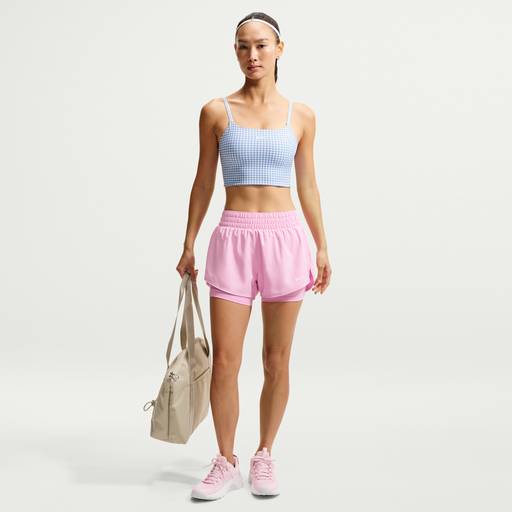 Nike Dri-FIT One - Women's Mid-rise 8cm (approx.) 2-in-1 Shorts