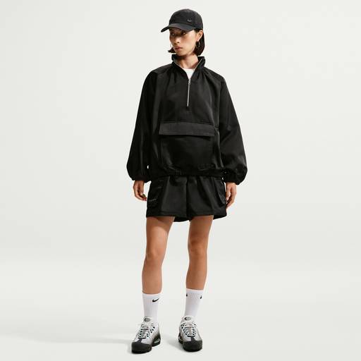 Nike Sportswear - Women's Loose Mid-Rise Satin Cargo Shorts
