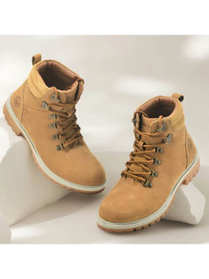 Buy WOODLAND Men Brown Casual Boots (EURO 39)