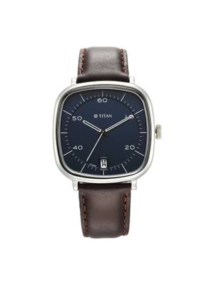 Buy Titan Men Blue Dial Analog Watch - 1885Sl03 Online