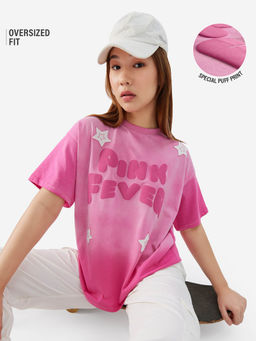The Souled Store - Originals: Pink Fever Women Oversized T-Shirt