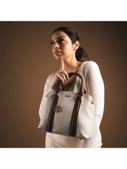 Eske - Sienna Vanilla Tan Cosmos Satchel For Women