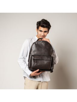 Eske - Brown Thomas Genuine Leather Backpack