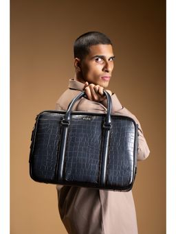 Eske - Stephen 16" Genuine Leather Men's Laptop-Macbook Messenger Bag with Shoulder Strap