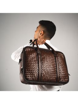 Eske - Decker 15" Genuine Leather Men Laptop-Macbook Messenger Bag