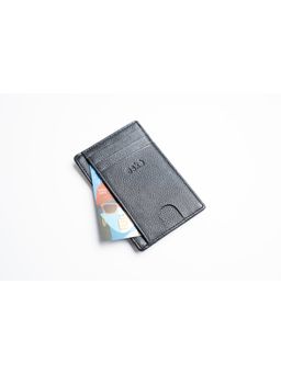 Eske - Newton Genuine Leather Unisex Card Holder Holds Upto 6 Cards