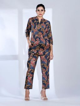 Readiprint - Women Black Printed Co-Ord (Set of 2)