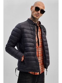 Snitch - Black Puffer Jacket