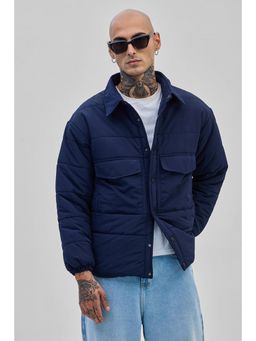 Snitch - Navy Double Pocket Jacket