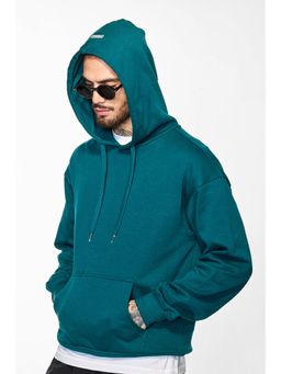 Snitch - Core Lab Teal Solid Hoodie