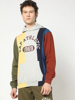 GAP - Multi-Color Colorblock Regular Fit Hoodie