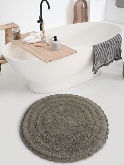 Sashaa World - Round Reversible Crochet Bathmat