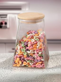 UMAI - Borosilicate Jar With Wooden Lid Lp018