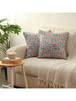 House This - Khubaani Cushion Cover Multi (16x16 inches)