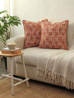 House This - Malaguni Cushion Cover Pink (16x16 inches)