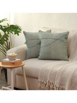 House This - Raalhu Cushion Cover Blue (16x16 inches)